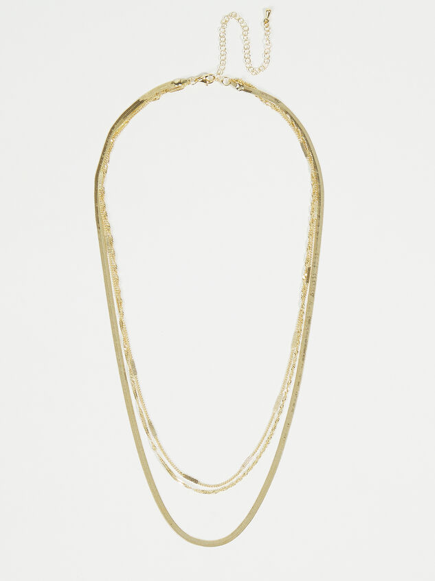 18k Gold Liliana Necklace Detail 2 - TULLABEE