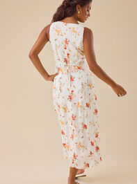 Imogen Floral Maxi Dress Detail 4 - TULLABEE