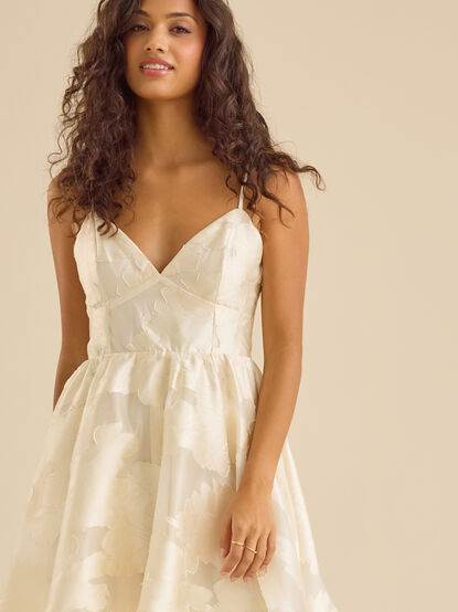 Novalee Satin Mini Dress - TULLABEE