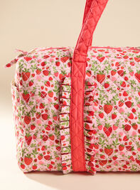 Strawberry Fields Weekender Bag Detail 4 - TULLABEE