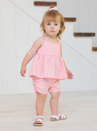 Gracie Gingham Shirt Set - TULLABEE