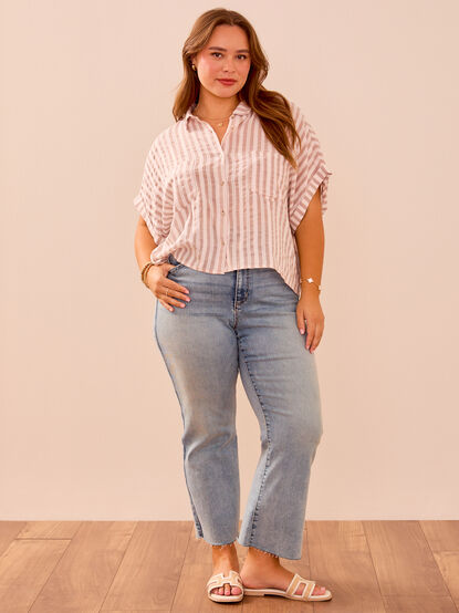 Kathy Button-Down Top - TULLABEE