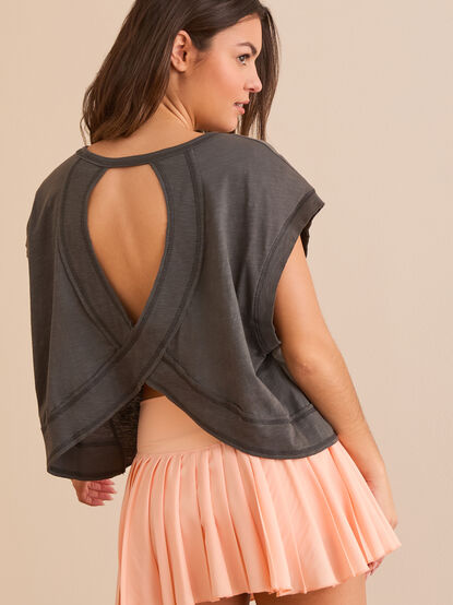 Moonlit Circle Back Tee - TULLABEE