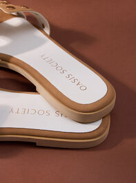 Evelynne H-Band Studded Sandal Detail 3 - TULLABEE