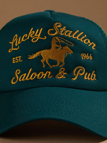 Lucky Stallion Trucker Hat - TULLABEE