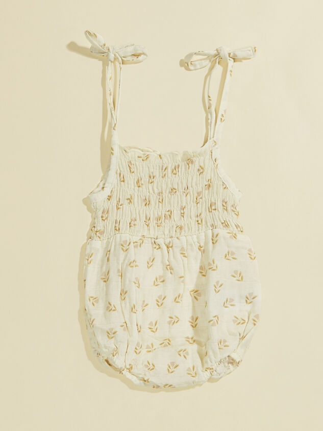 Natalie Smocked Bubble - TULLABEE