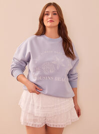 Raleigh Layered Lace Shorts Detail 2 - TULLABEE