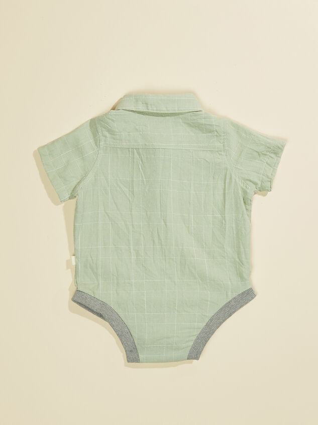 Nolan Button-Down Romper by Me + Henry Detail 2 - TULLABEE