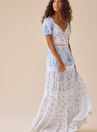 Hanna Floral Maxi Dress - TULLABEE