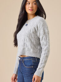 Jane Cable Sweater Detail 4 - TULLABEE
