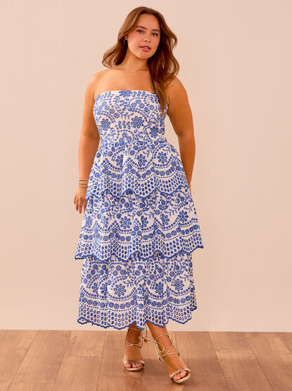 Genessa Midi Dress - TULLABEE