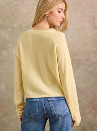 Brighton Cashmere Roll Neck Cardigan Detail 6 - TULLABEE