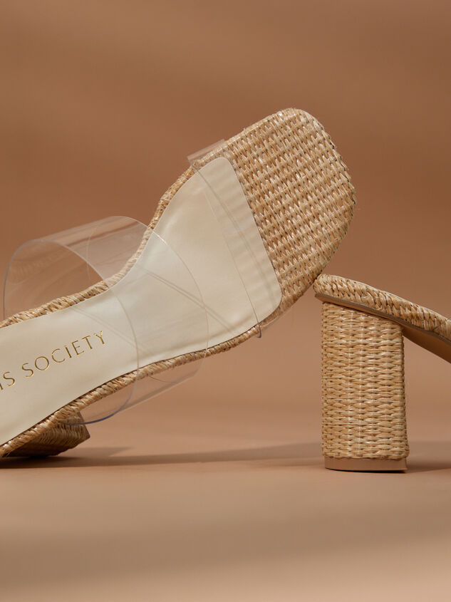 Finley Clear Strap Heels Detail 3 - TULLABEE