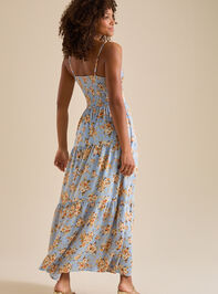 Kehlani Floral Maxi Dress Detail 6 - TULLABEE
