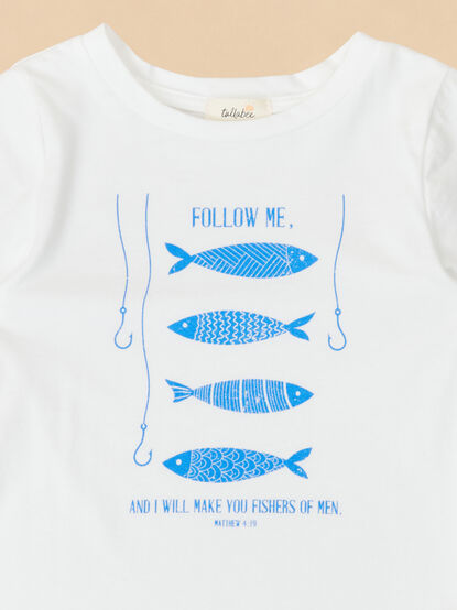 Faithful Fisherman Graphic Tee - TULLABEE