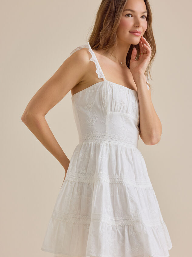 Dahlia Mini Dress Detail 4 - TULLABEE