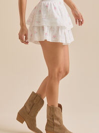 Raleigh Layered Lace Shorts Detail 3 - TULLABEE