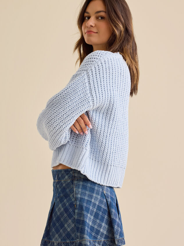 Colette Chenille Sweater Detail 4 - TULLABEE