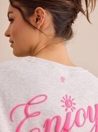 Enjoy Today Pullover Detail 6 - TULLABEE