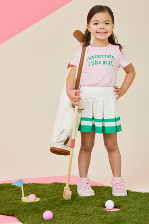 Pippin Pleated Cheer Skirt - Altar'd State