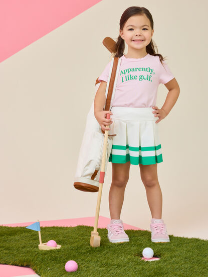 Pippin Pleated Cheer Skirt - TULLABEE