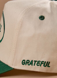 God is Good Trucker Hat Detail 2 - TULLABEE