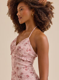 Vivi Mesh Mini Dress Detail 5 - TULLABEE