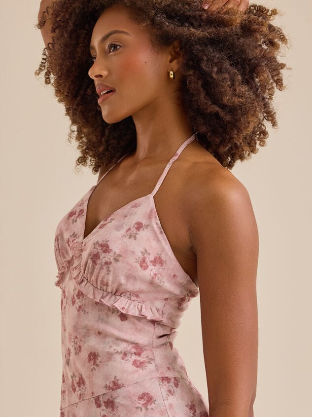 Vivi Mesh Mini Dress Detail 5 - TULLABEE