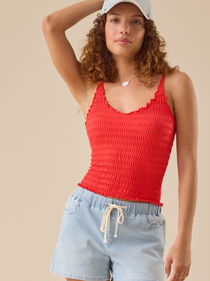 Irina Ruched Cami - TULLABEE