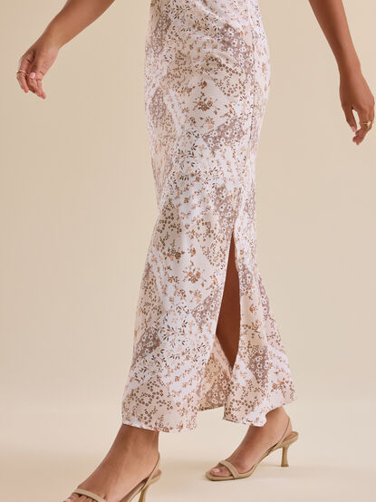 Lauren Floral Maxi Skirt - TULLABEE