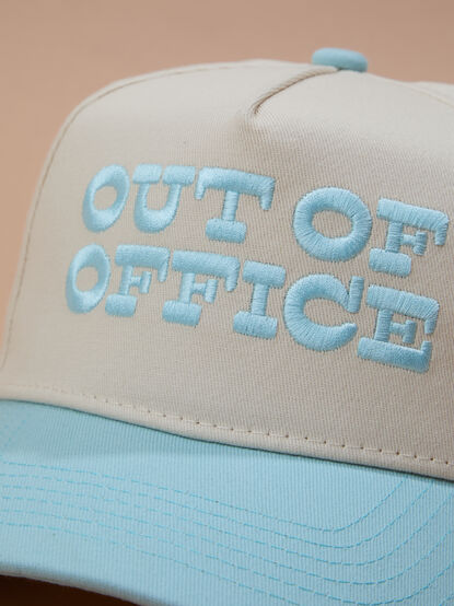 Out Of Office Trucker Hat - TULLABEE