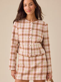 Kati Plaid Skort Detail 4 - TULLABEE
