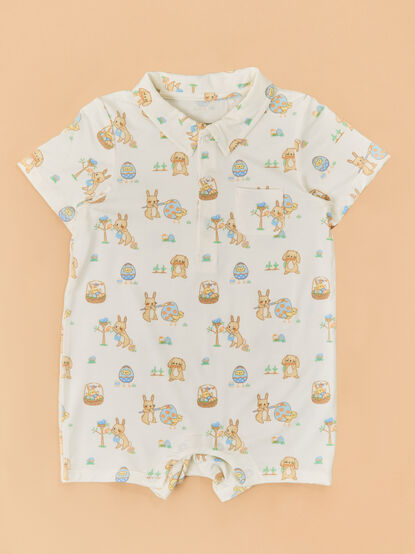 Easter Hunt Polo Shortie - TULLABEE