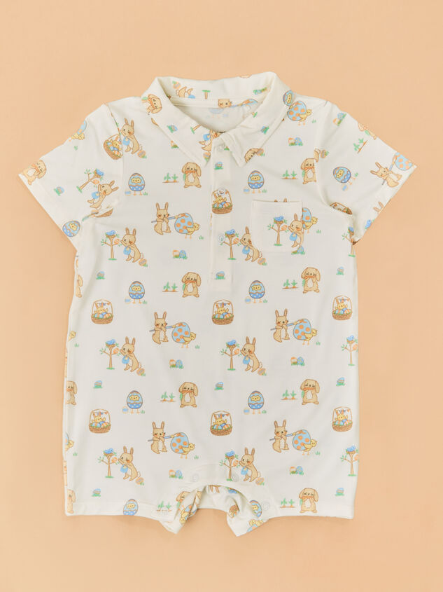 Easter Hunt Polo Shortie - TULLABEE