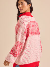Winter Fairisle Sweater Detail 6 - TULLABEE