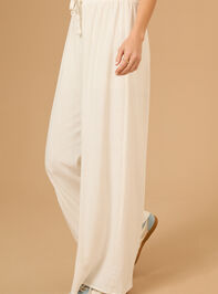 Annalise Linen Pants Detail 2 - TULLABEE