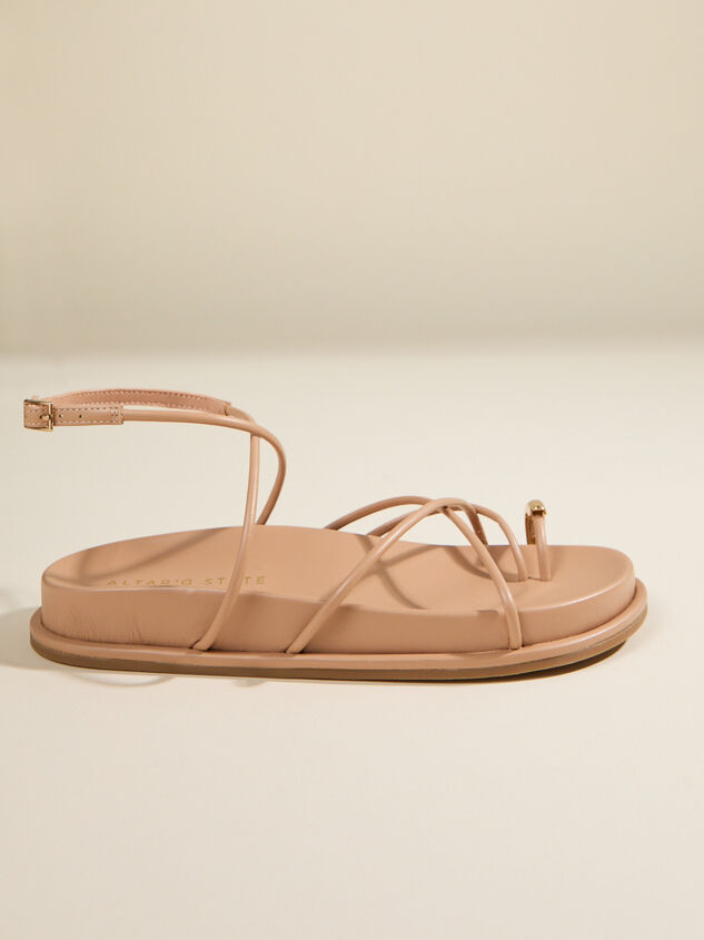 Roja Strappy Platform Sandal Detail 3 - TULLABEE