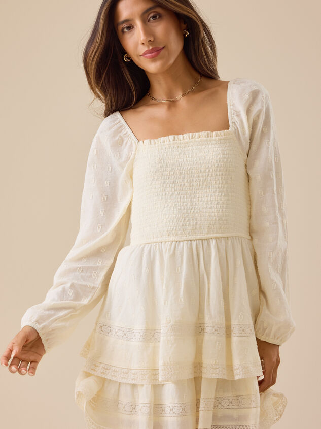 Pheebie Clipdot Mini Dress - TULLABEE