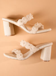 Helena Pearl Scallop Heel Detail 2 - TULLABEE