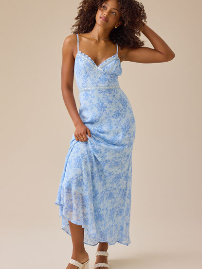 Syra Floral Maxi Dress - TULLABEE