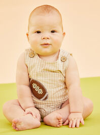 Striped Football Shortall by MudPie - TULLABEE