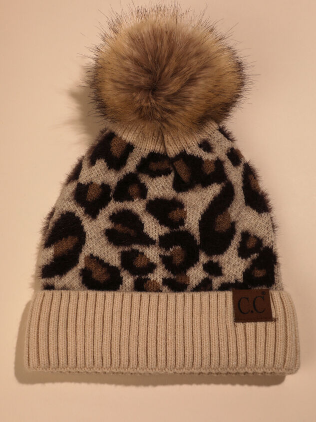 Leopard Pom Beanie - TULLABEE