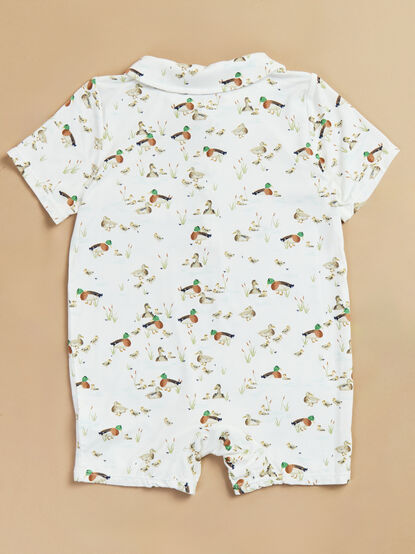 Duckling Family Polo Romper - TULLABEE