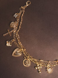 Bubble Charm Dangle Bracelet Set - TULLABEE