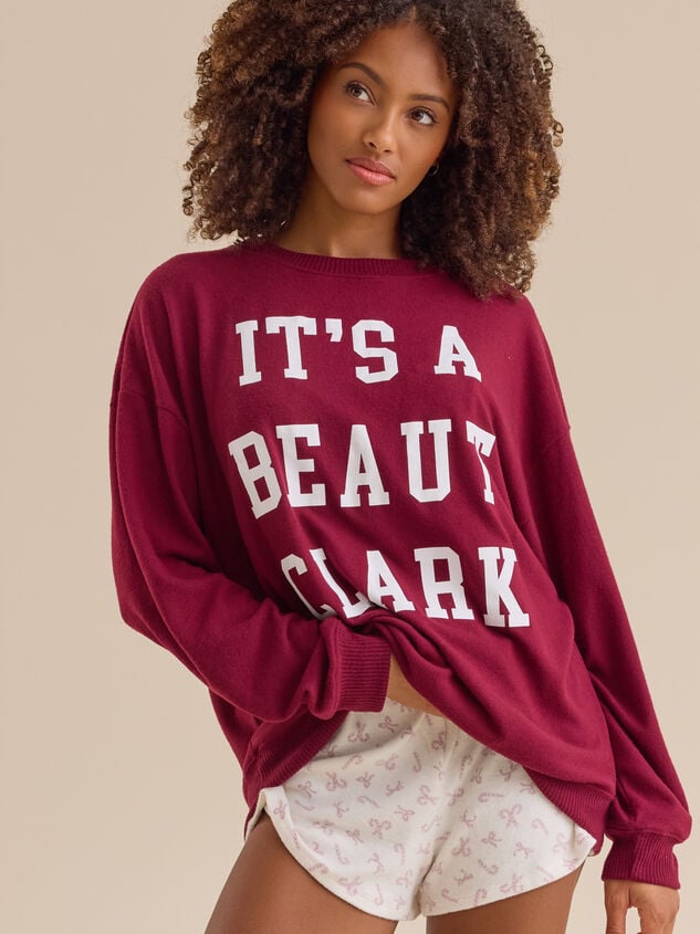 Its A Beaut Clark Lounge Top - TULLABEE