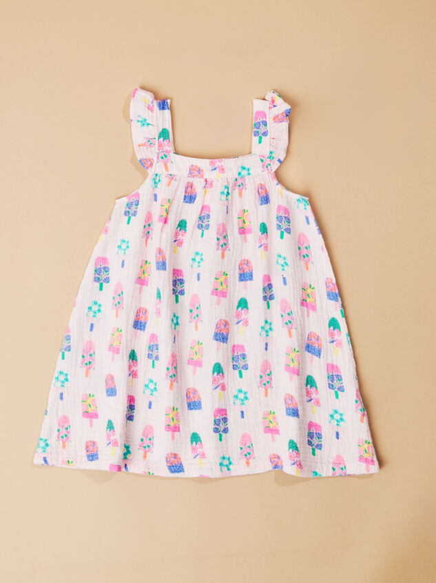 Popsicle Floral Dress Detail 2 - TULLABEE