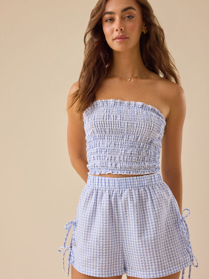 Karis Side Tie Short - TULLABEE
