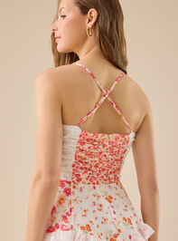 Adernlia Floral Maxi Dress Detail 6 - TULLABEE