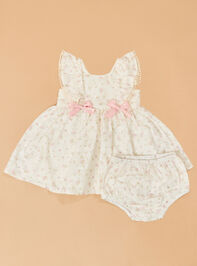 Hutton Floral Bow Dress - TULLABEE