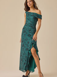 Maizy Asymmetrical Maxi Dress - TULLABEE